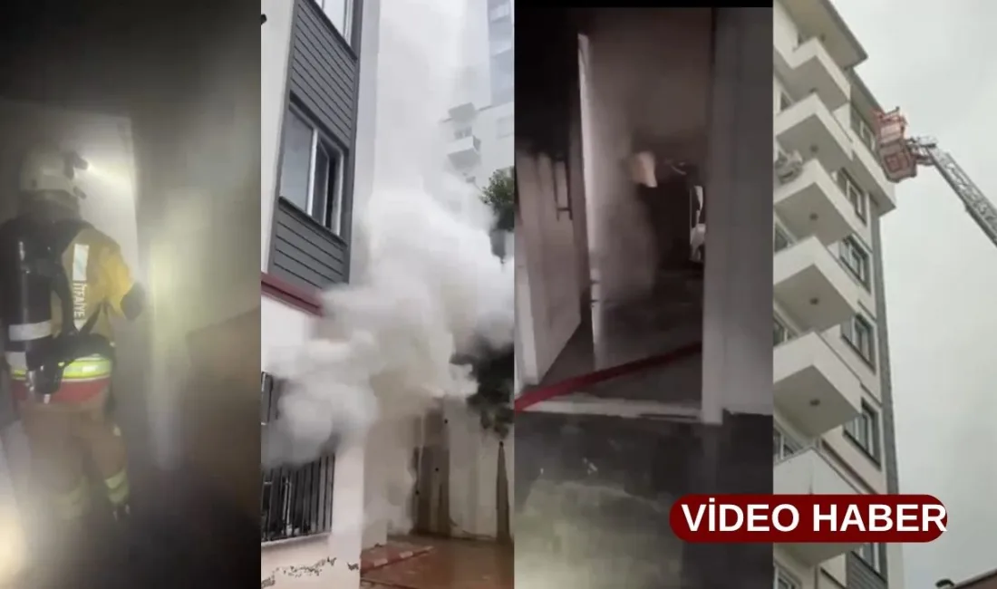 Kahramanmaraş’ta bir apartmanda çıkan yangın, itfaiye ekiplerini harekete geçirdi. Ekipler,