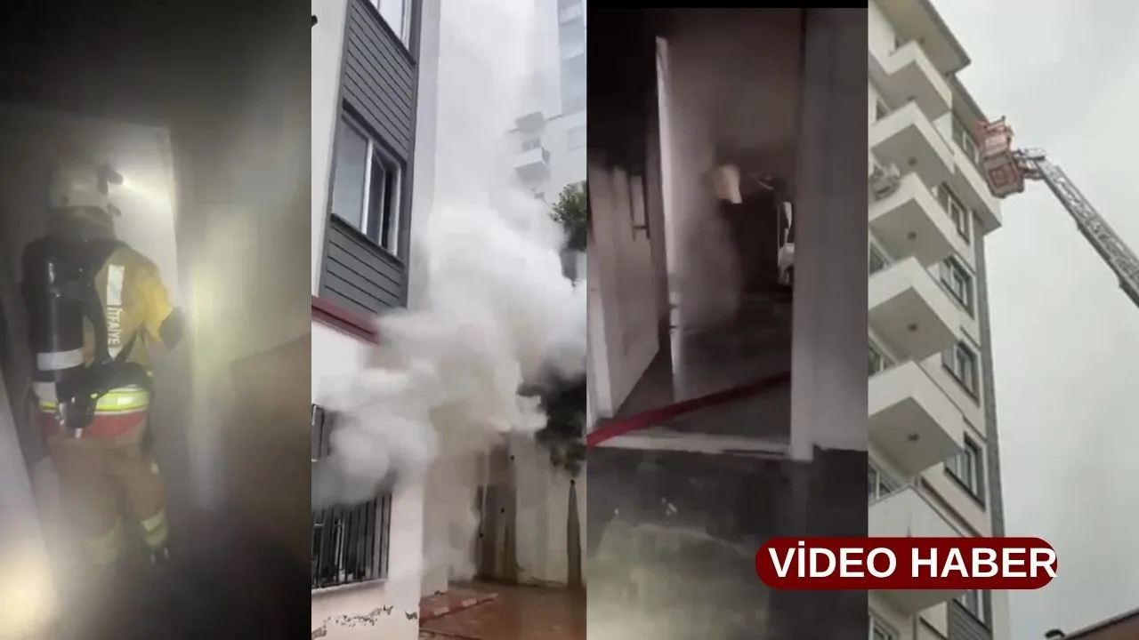 Kahramanmaraş’ta bir apartmanda çıkan yangın, itfaiye ekiplerini harekete geçirdi. Ekipler,