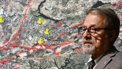 Deprem Uzmanı Prof. Dr. Naci Görür, bugün sabah saatlerinde Malatya’da