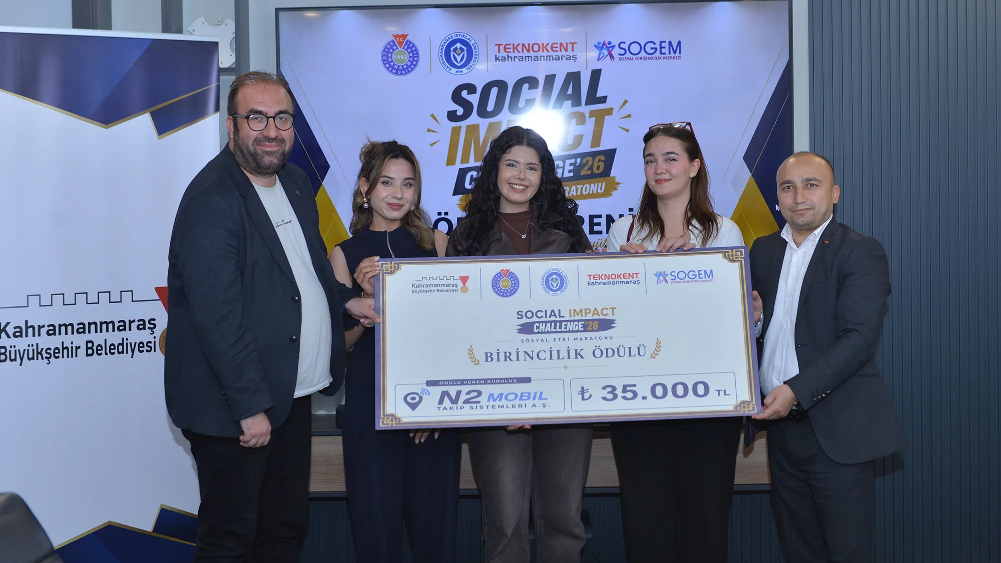Kahramanmaraş’ta Gençler Sosyal Sorunlara Çözüm Üretti!