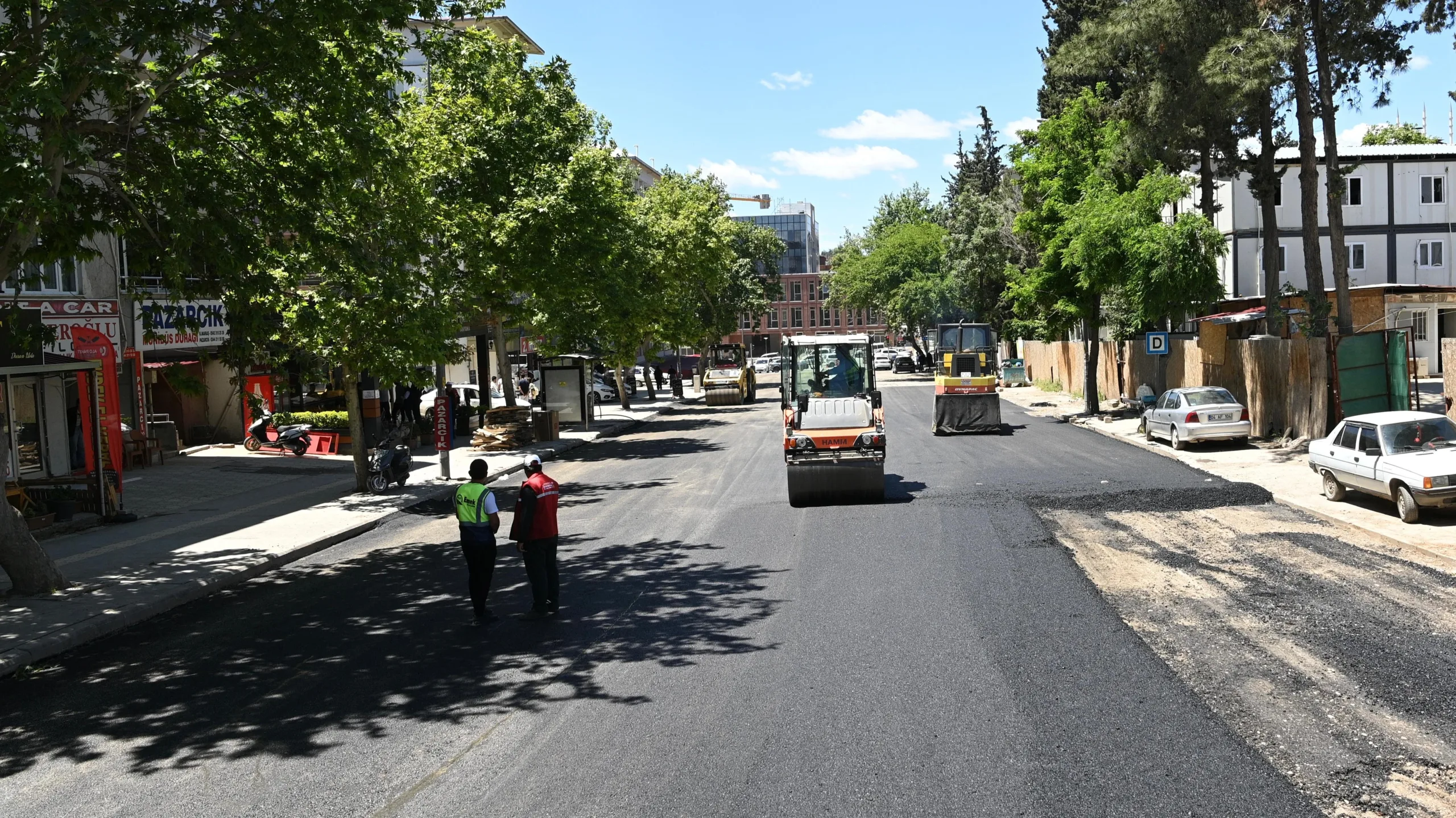 Kahramanmaraş’ta Asfalt Atağı: Görgel Sahaya İndi!