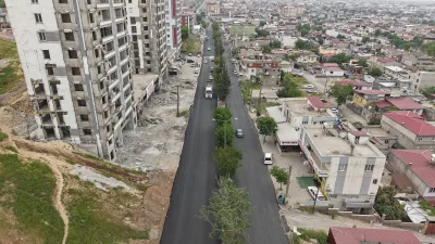 Kahramanmaraş Büyükşehir Belediyesi, Dulkadiroğlu’nun en işlek güzergâhlarından Şeyh Şamil Caddesi’ni