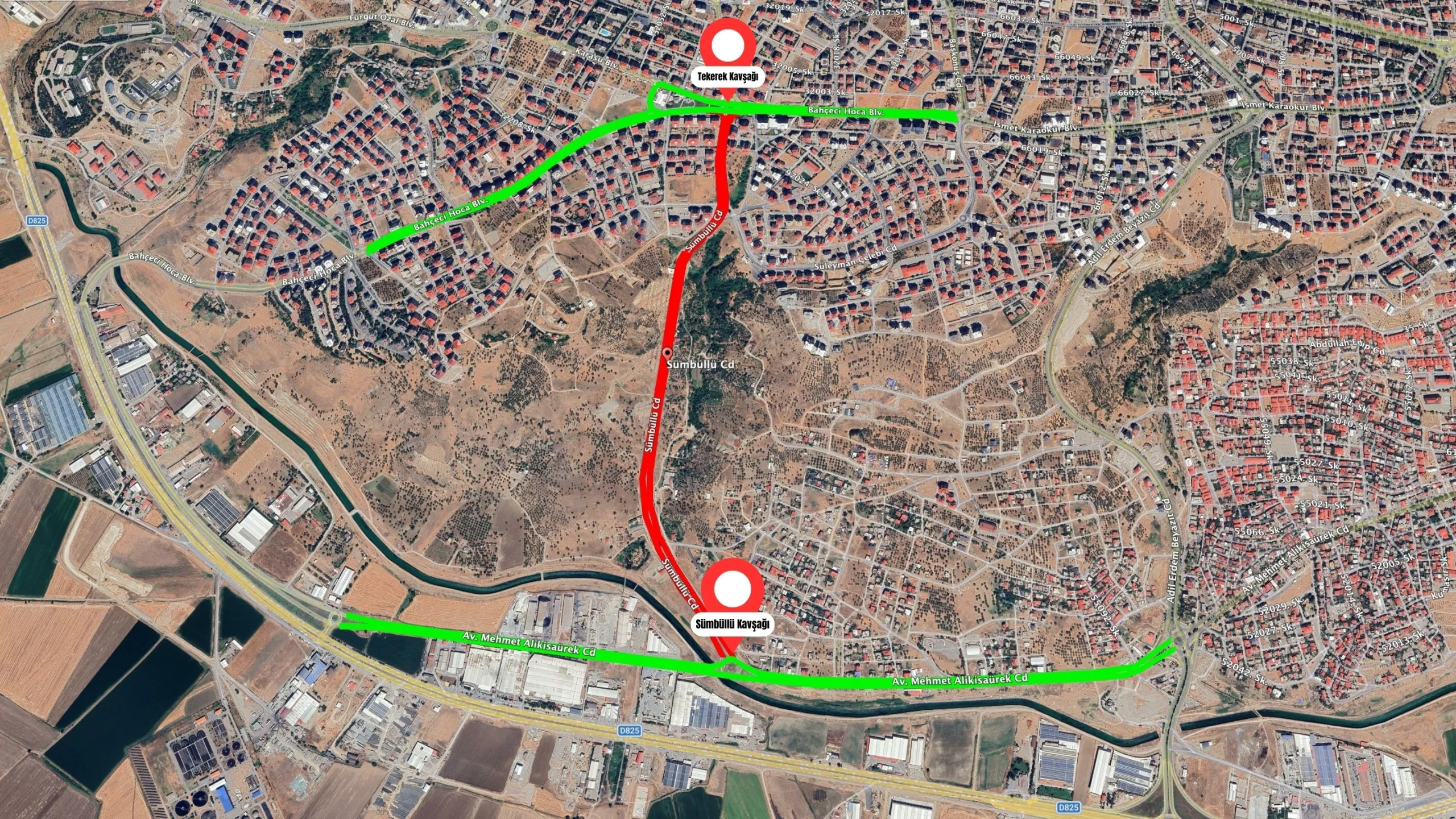 Kahramanmaraş’ta o yol trafiğe kapatıldı