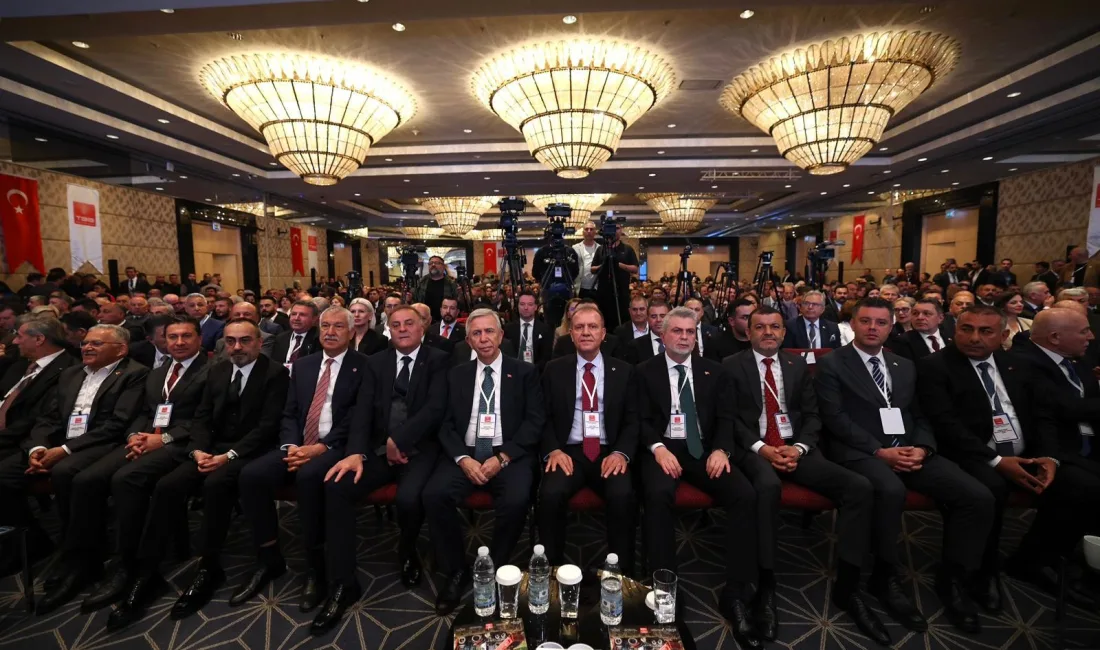 Kahramanmaraş Büyükşehir Belediye Başkanı Fırat Görgel’in başkan adayı olduğu TBB
