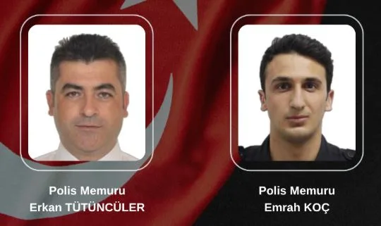 Türkiye yasta: 2 polisimiz şehit