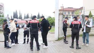 Kahramanmaraş İl Emniyet Müdürlüğü ekipleri, “Güvenli Okul, Güçlü Gelecek” uygulaması