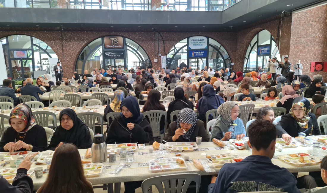 Onikişubat Belediyesi’nin katkılarıyla, Kahramanmaraş İnsani Yardım Vakfı (İHH) tarafından düzenlenen