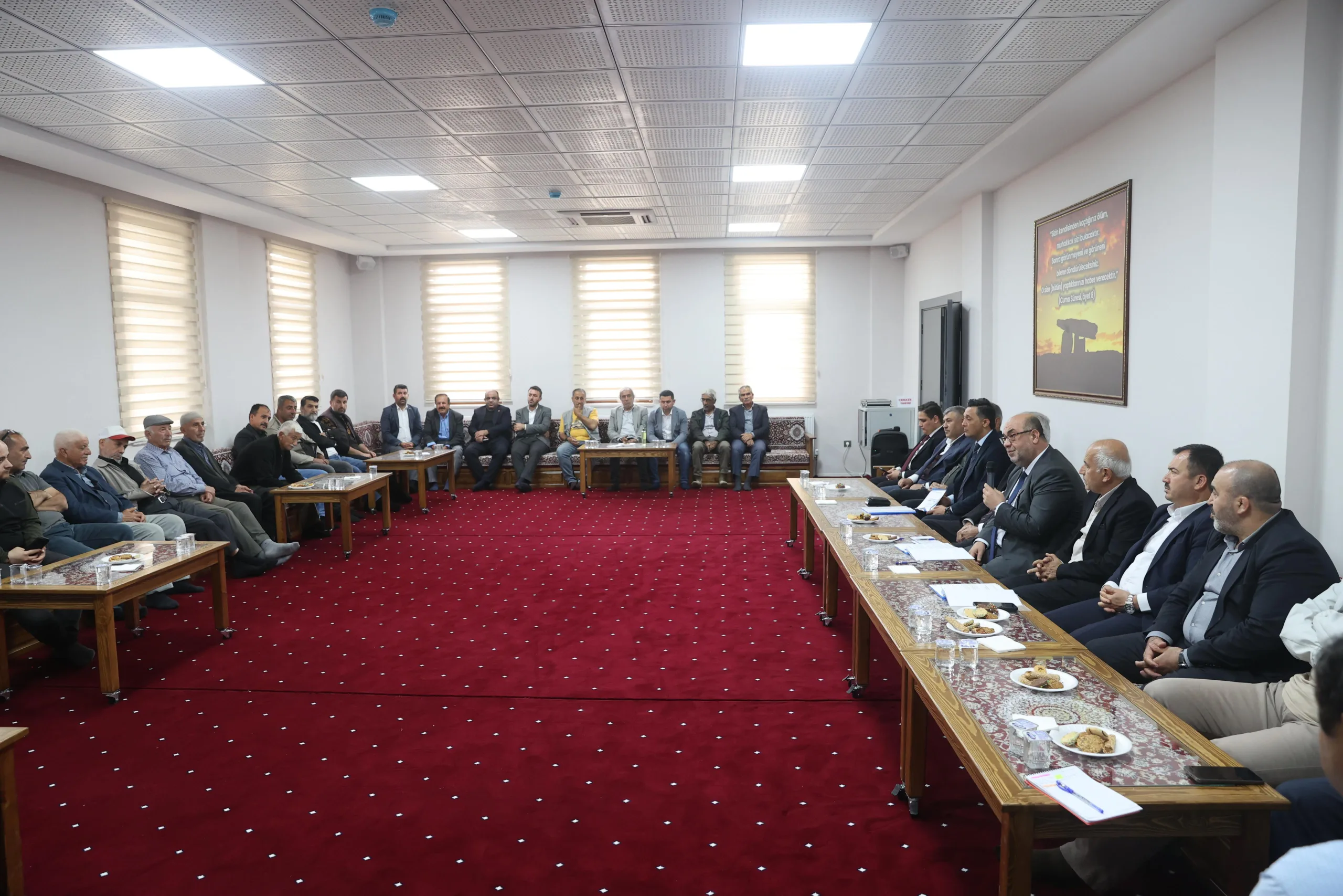 Başkan Akpınar Ferhuş’u Dinledi!