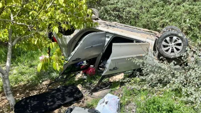 Kahramanmaraş’ta meydana gelen trafik kazasında otomobil takla attı. Kazada 1’i