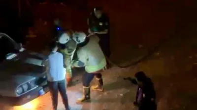 Kahramanmaraş’ta talihsiz bir kaza, saniyeler içinde büyük bir tehlikeye dönüştü.