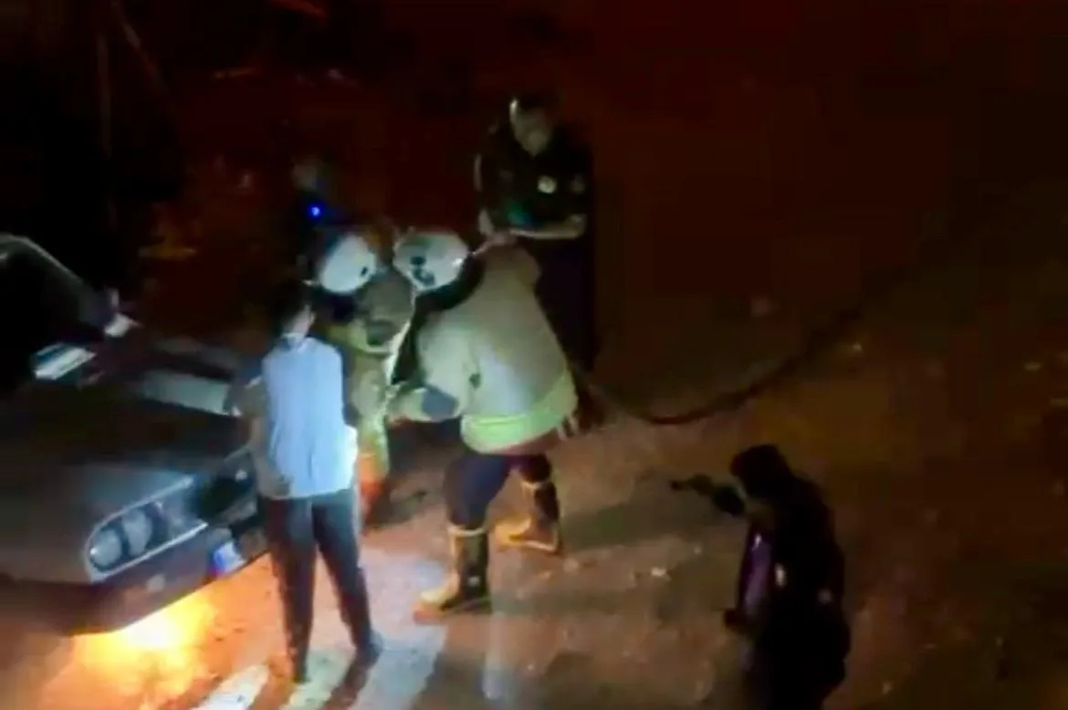 Kahramanmaraş’ta talihsiz bir kaza, saniyeler içinde büyük bir tehlikeye dönüştü.