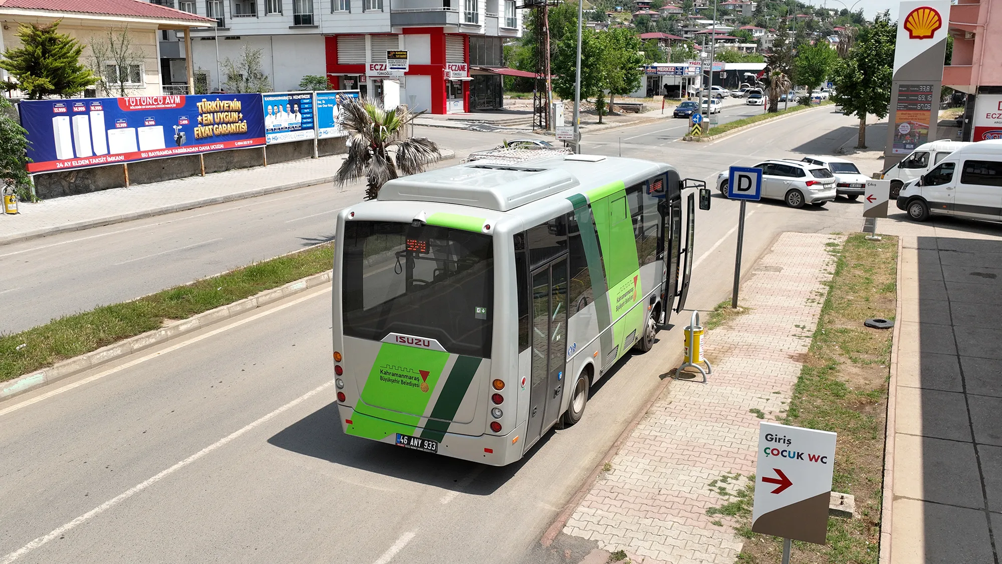 Büyükşehir’den İlçelere 5 Yeni Otobüs