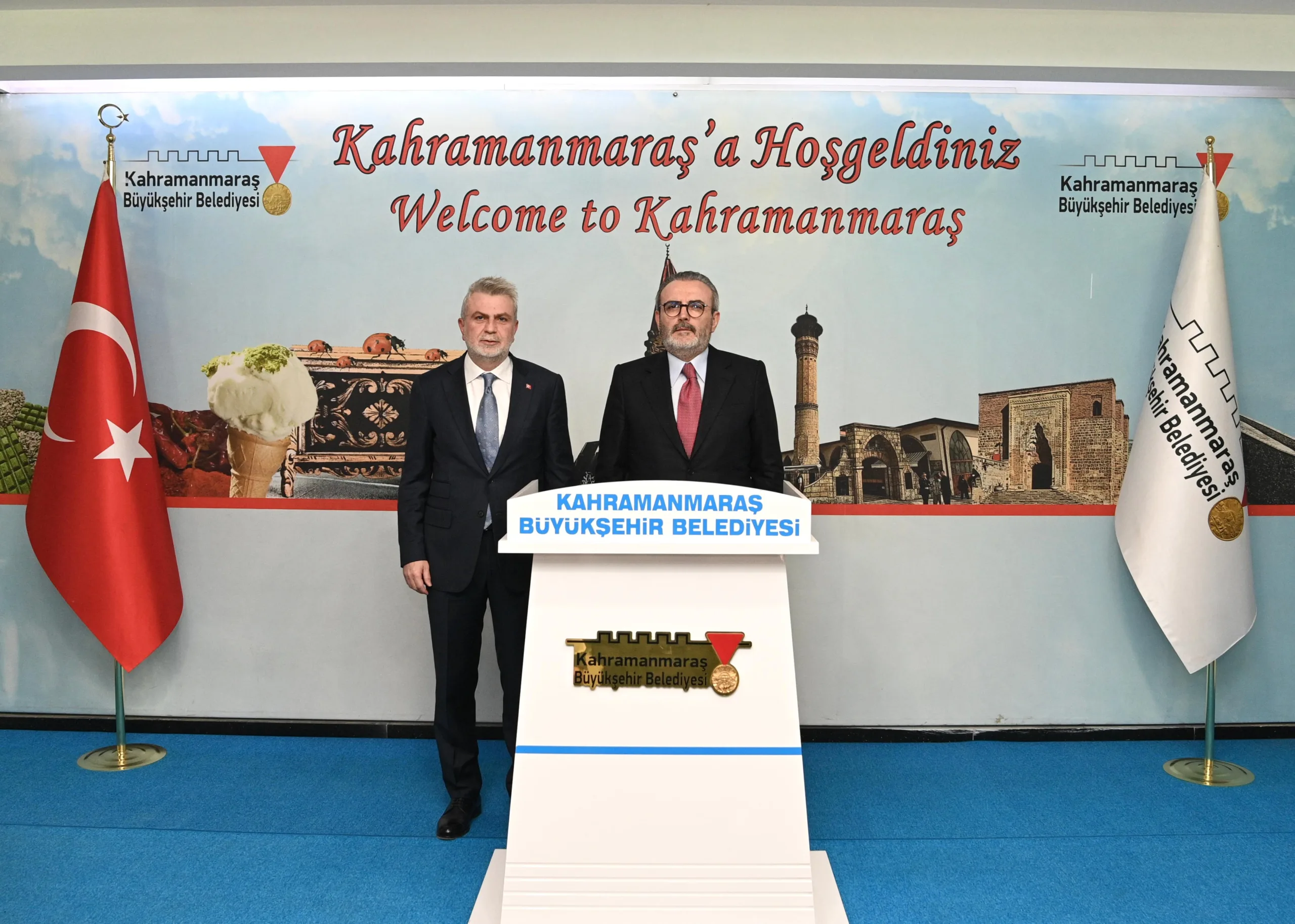 AK Partili Mahir Ünal’dan Başkan Görgel’e Ziyaret