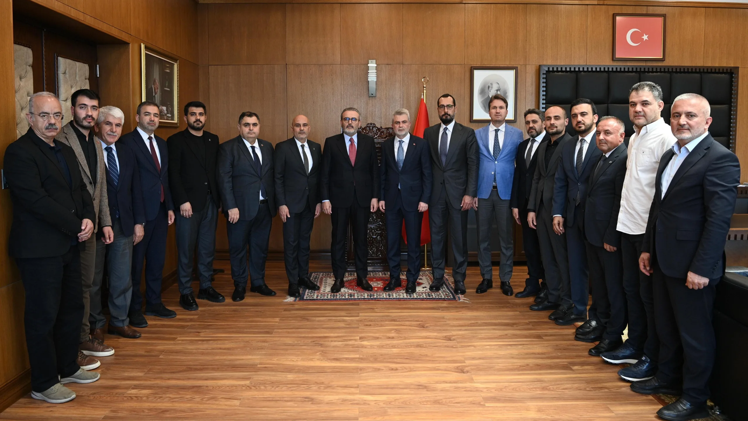 AK Partili Mahir Ünal’dan Başkan Görgel’e Ziyaret