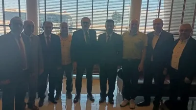 ahramanmaraşlılar Dernekler Federasyonu heyeti, AK Parti MKYK Üyesi Mahir Ünal’ı