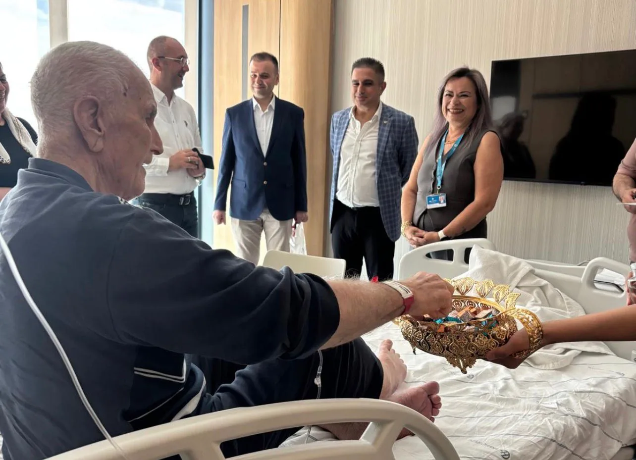 HG Hospital’de Bayram Mesaisi: Moral Veren Ziyaret