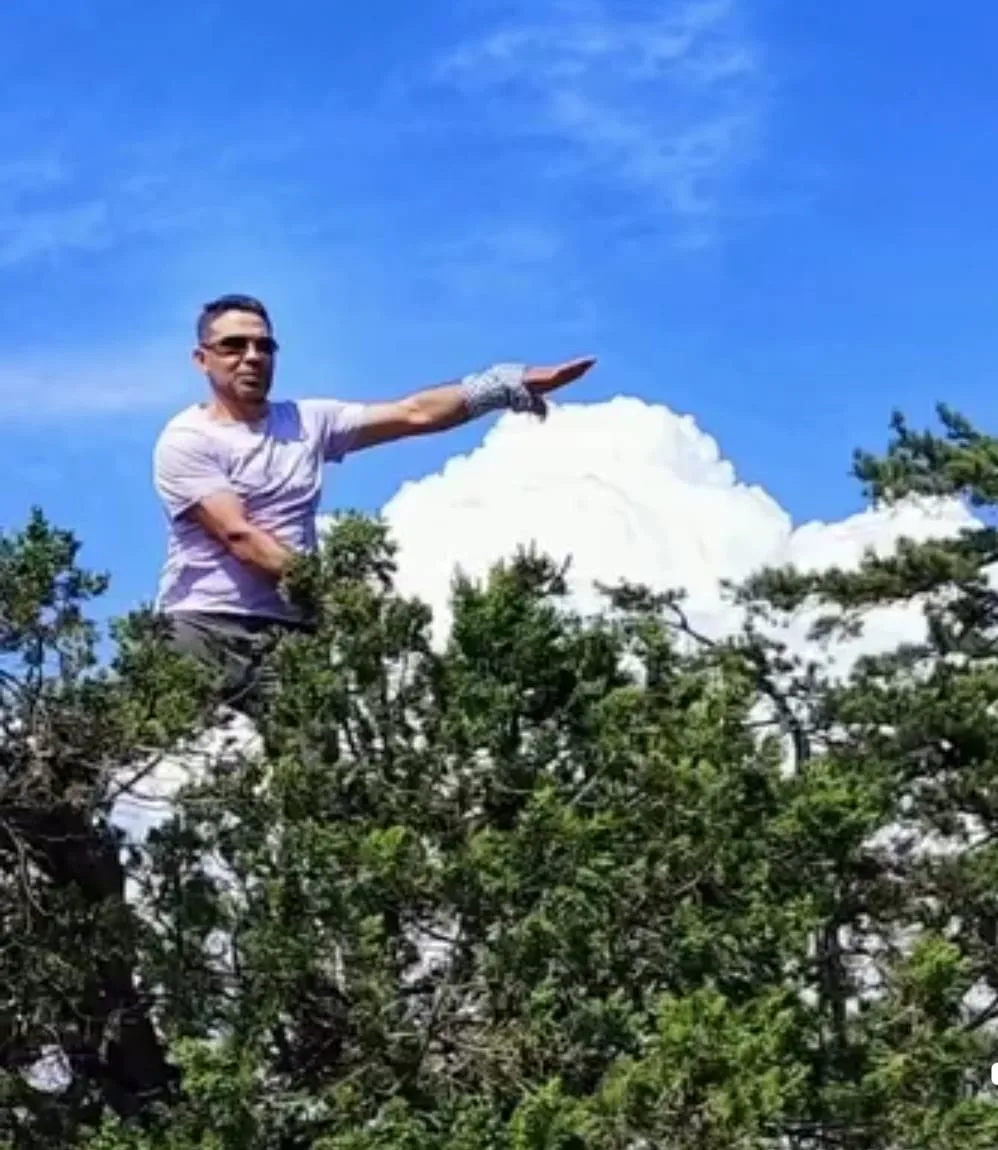 Andırın'ın Zirvesinden Çarpıcı Kare: Mehmet Doğan'dan Doğayla İç İçe Bir An!