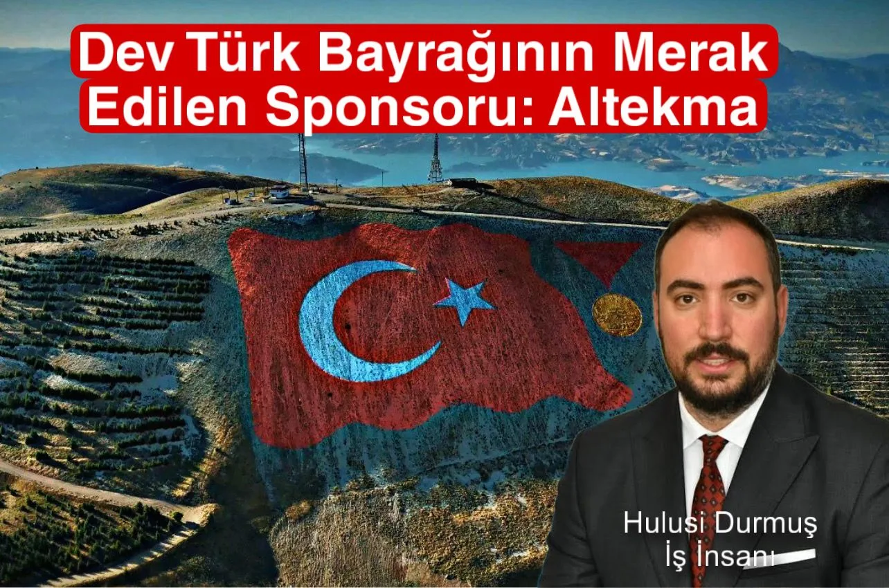 Herkes O İsmi Merak Ediyordu! Ahır Dağı’ndaki Dev Türk Bayrağına Dev Sponsor!