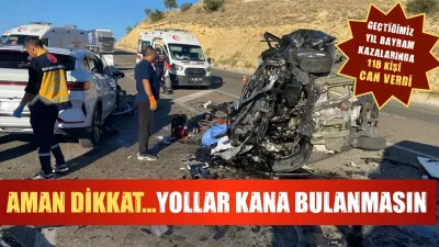 Geçtiğimiz yıl iki dini bayram öncesi ve sonrasında meydana gelen