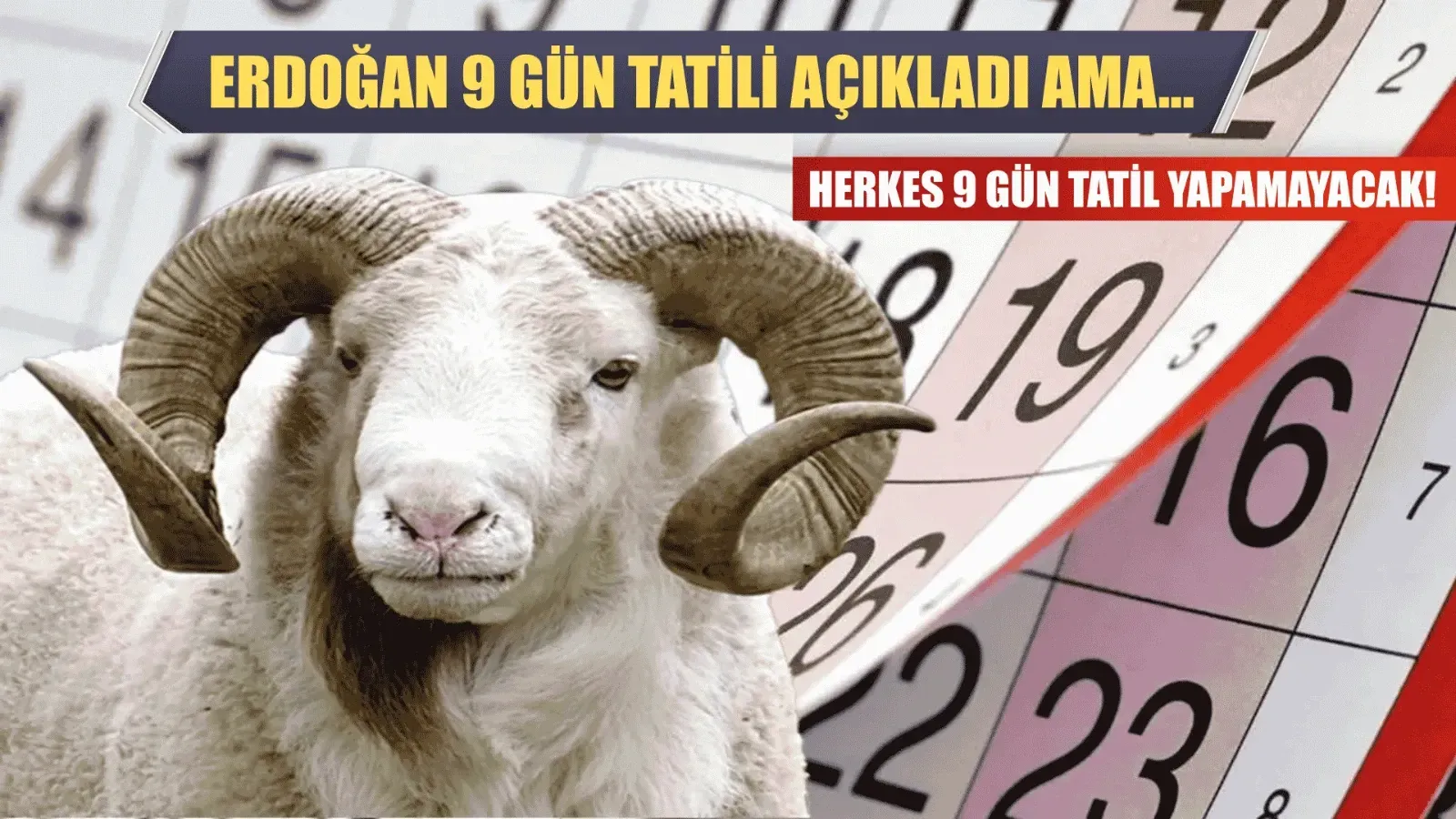 Kurban Bayramı’nda kimler görevde olacak?