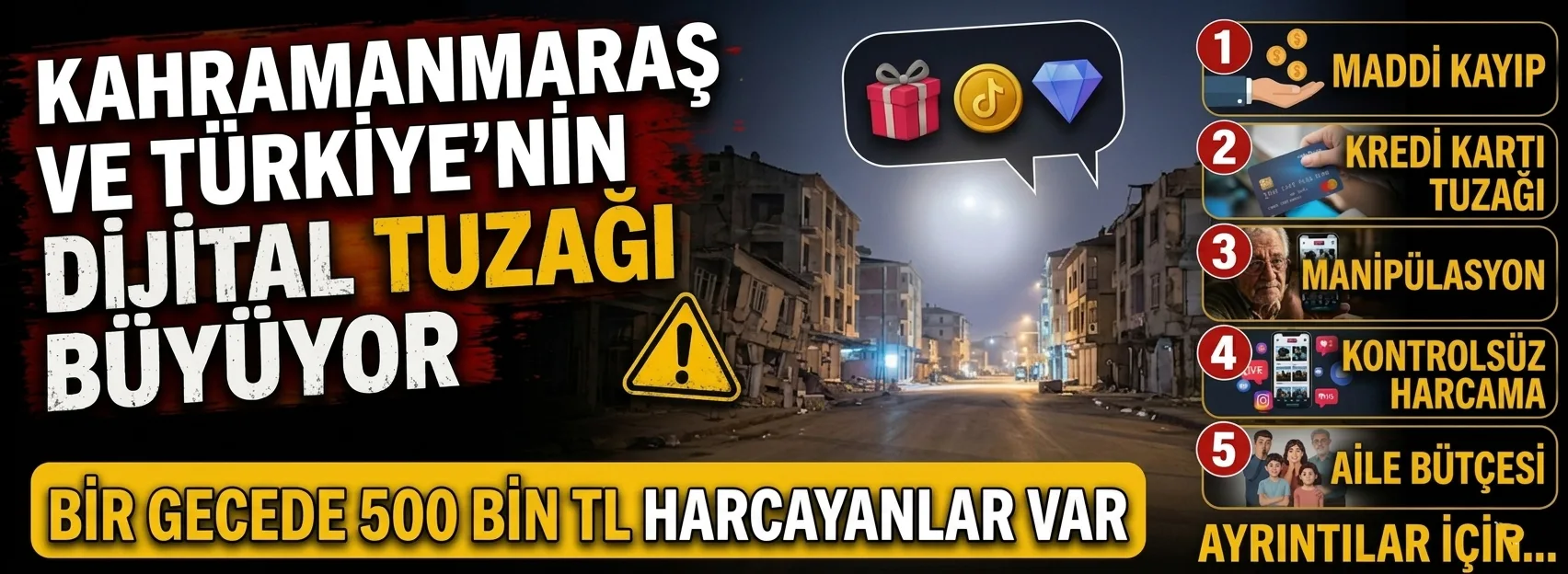 Kahramanmaraşlı Vatandaşlara Acil Uyarı: Dİjital Tuzak Evinizi Yakmasın!
