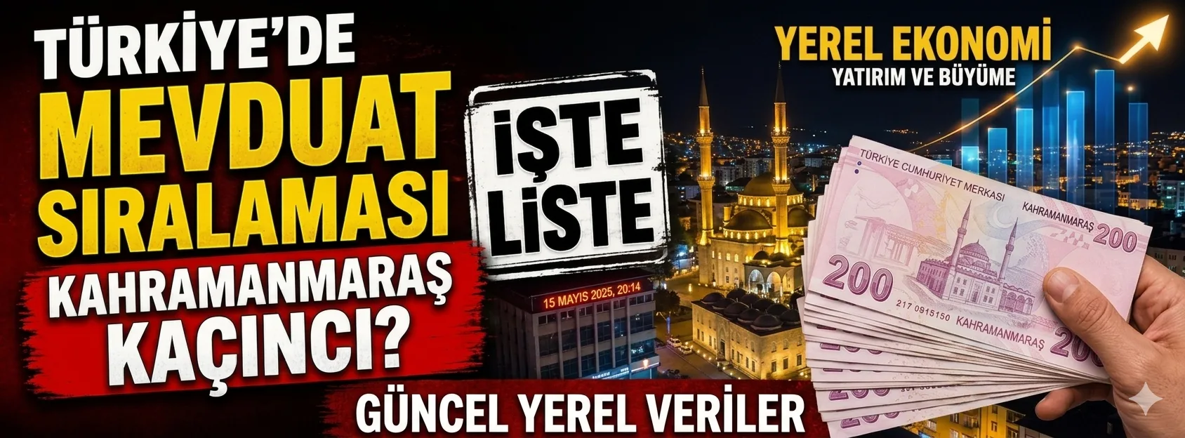 Türkiye’nin Servet Haritası Çıkarıldı: Peki Kahramanmaraş Listenin Neresinde?