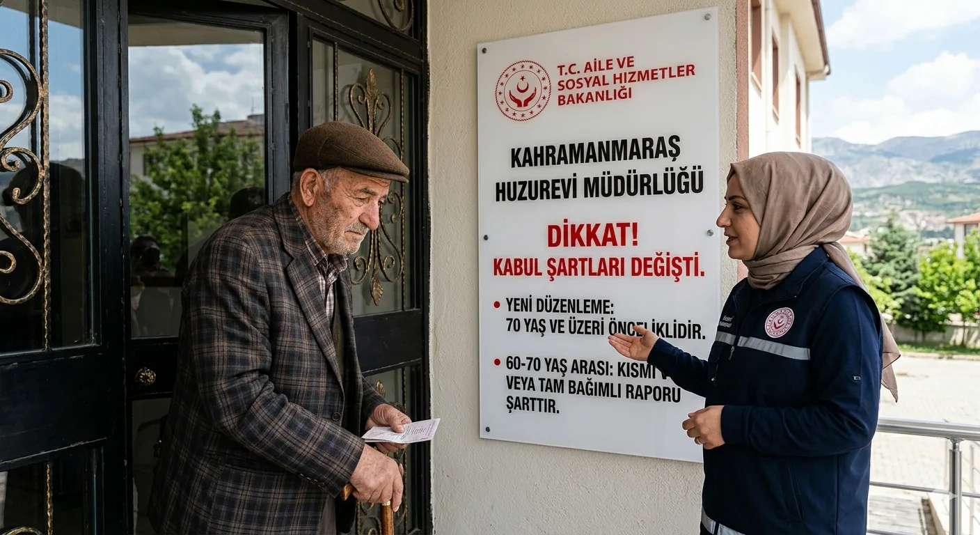 Şok Karar! Kahramanmaraş’ta Artık 70 Yaşın Altındakiler Alınmayacak!