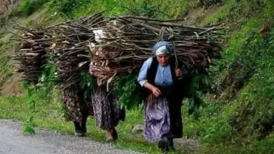 Kahramanmaraş’ın Andırın ilçesinde geçmiş yıllarda köy hayatının en ağır yükünü