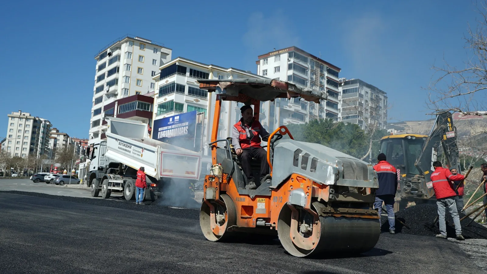 Kahramanmaraş’ta Asfalt Seferberliği!