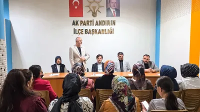 AK Parti Andırın İlçe Başkanlığı, teşkilat içi istişare ve değerlendirme
