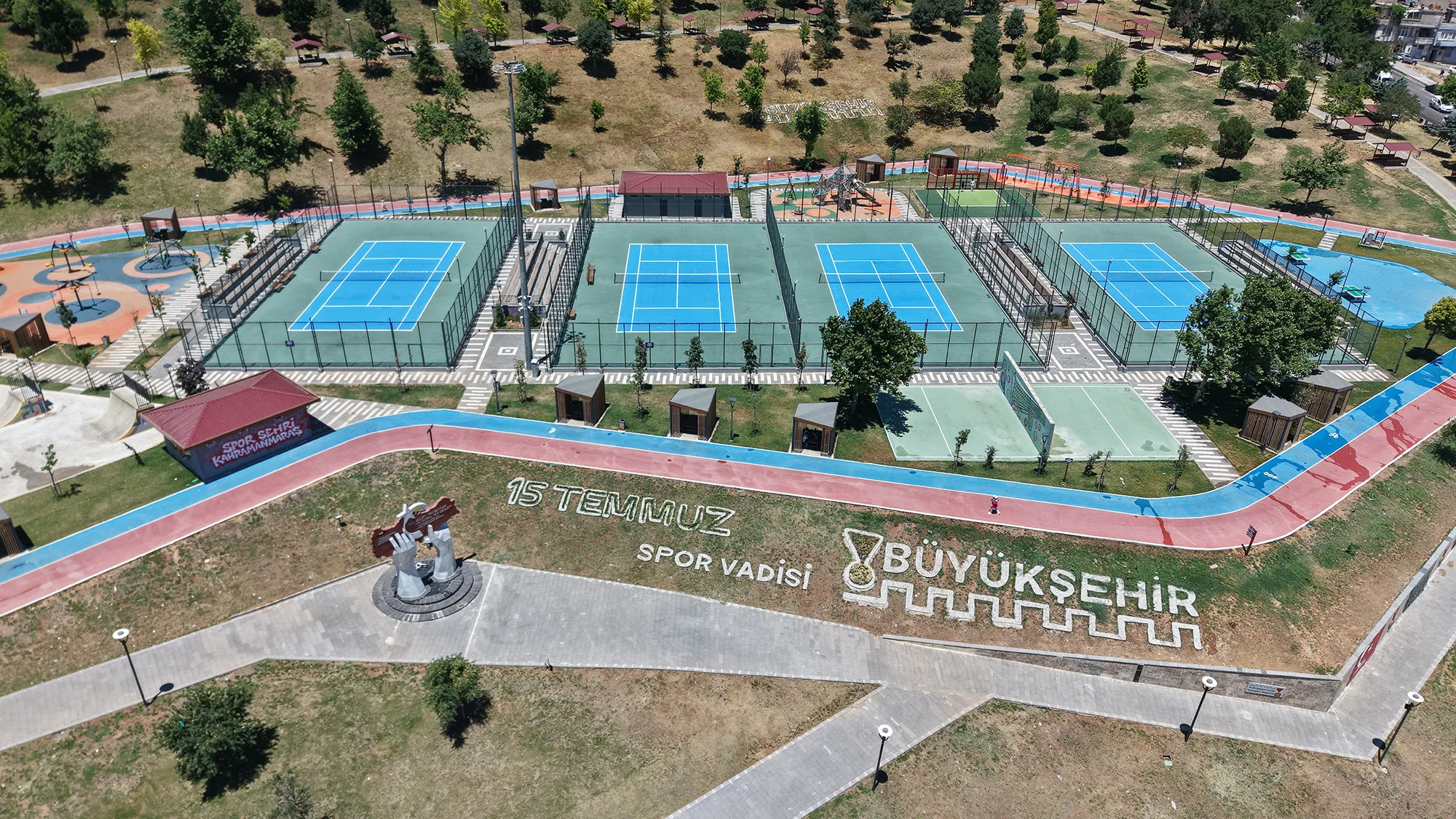 15 Temmuz Spor Vadisi Şehrin Yeni Buluşma Noktası Oldu