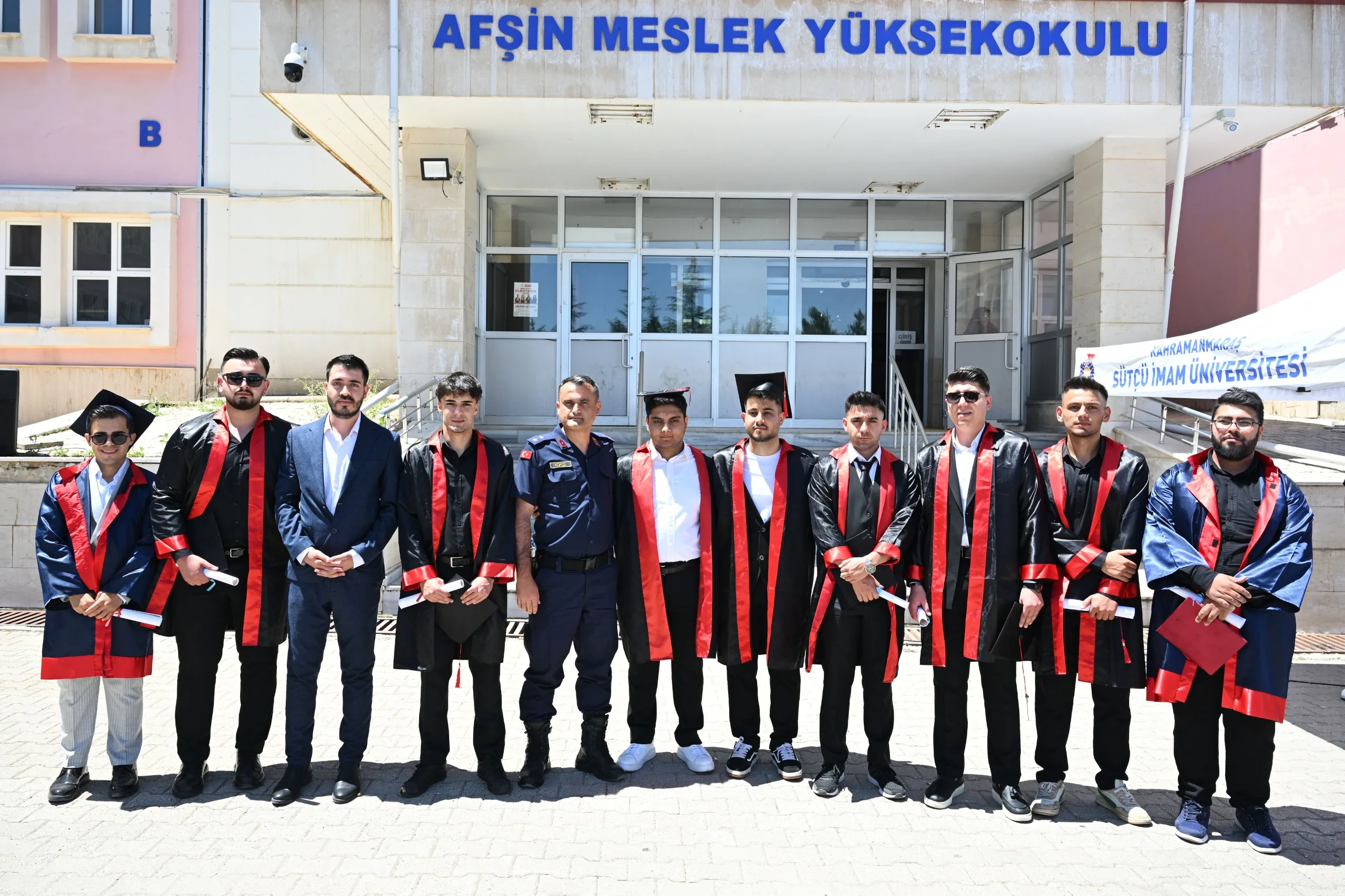 Afşin’de Mezuniyet Coşkusu