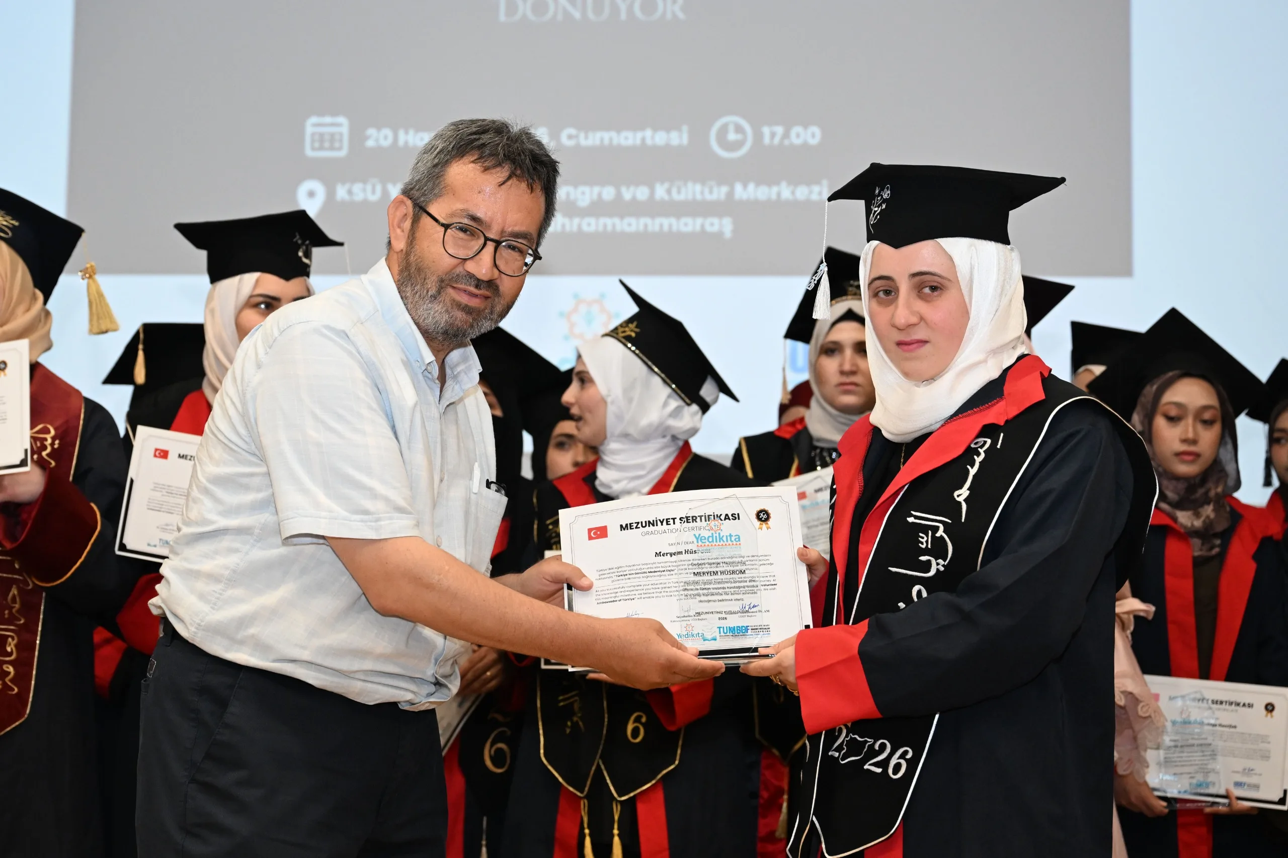 KSÜ’de Uluslararası Mezuniyet Coşkusu!