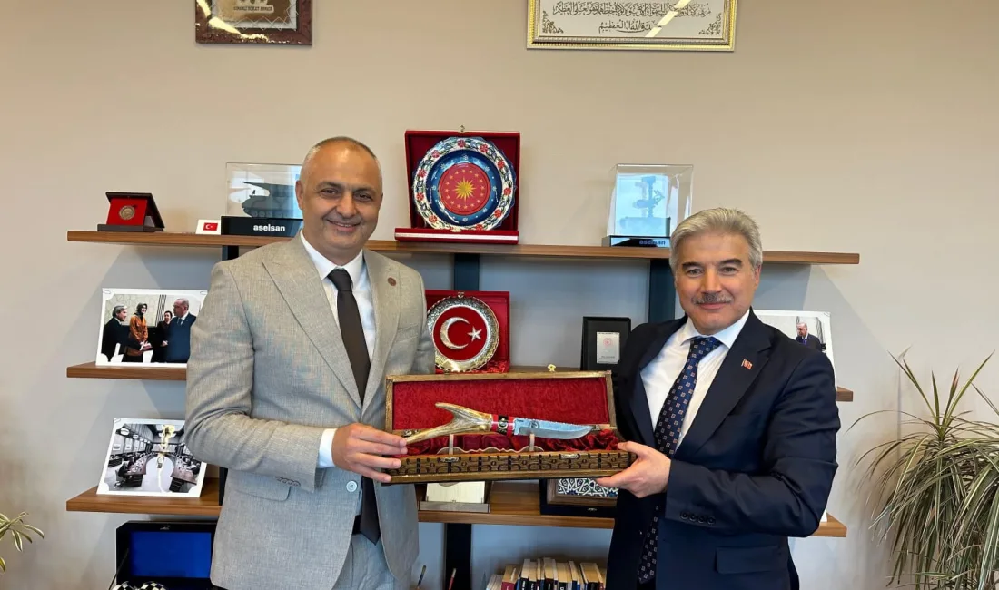 Andırın Belediye Başkanı Ahmet Sinan Gökşen, Ankara temasları kapsamında Cumhurbaşkanlığı