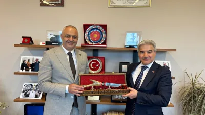 Andırın Belediye Başkanı Ahmet Sinan Gökşen, Ankara temasları kapsamında Cumhurbaşkanlığı