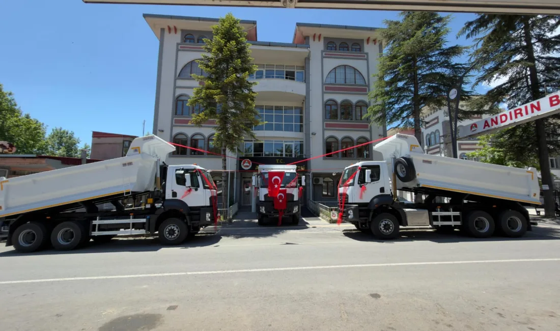 Andırın Belediyesi, ilçe halkına daha etkin ve kaliteli hizmet sunabilmek