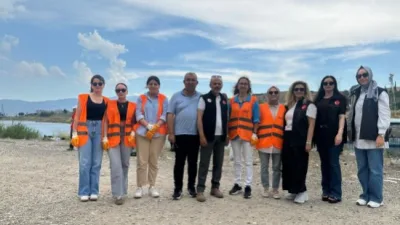 Dünya Çevre Günü kapsamında düzenlenen temizlik etkinliğinde KSÜ Fen Fakültesi