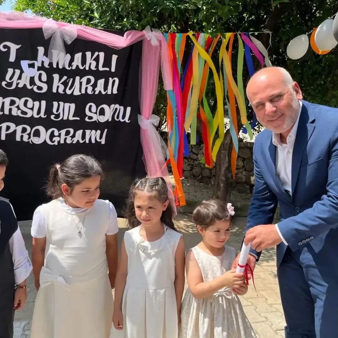 Tokmaklı 4-6 Yaş Kur'an Kursu'nda Yıl Sonu Coşkusu