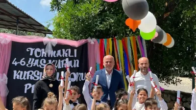 Andırın İlçe Müftülüğüne bağlı Yeşilova Tokmaklı 4-6 yaş grubu Kur'an