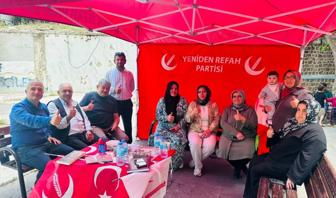 Yeniden Refah Partisi Andırın İlçe Teşkilatı, ilçedeki saha çalışmalarına hız
