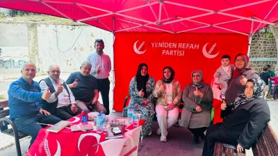 Yeniden Refah Partisi Andırın İlçe Teşkilatı, ilçedeki saha çalışmalarına hız