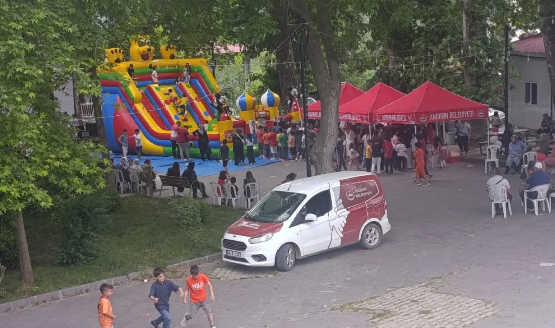 Kahramanmaraş'ın huzurlu ilçesi Andırın'da, eğitim-öğretim yılının sona ermesiyle birlikte karne
