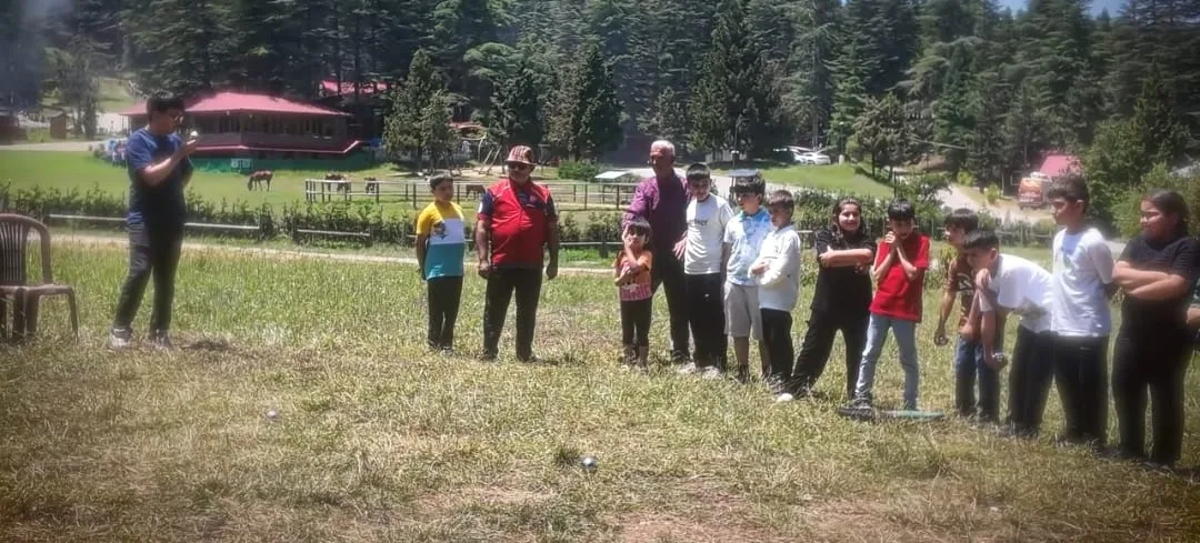 Andırınlı Öğrenciler Başkonuş Yaylası’nda Doyasıya Eğlendi