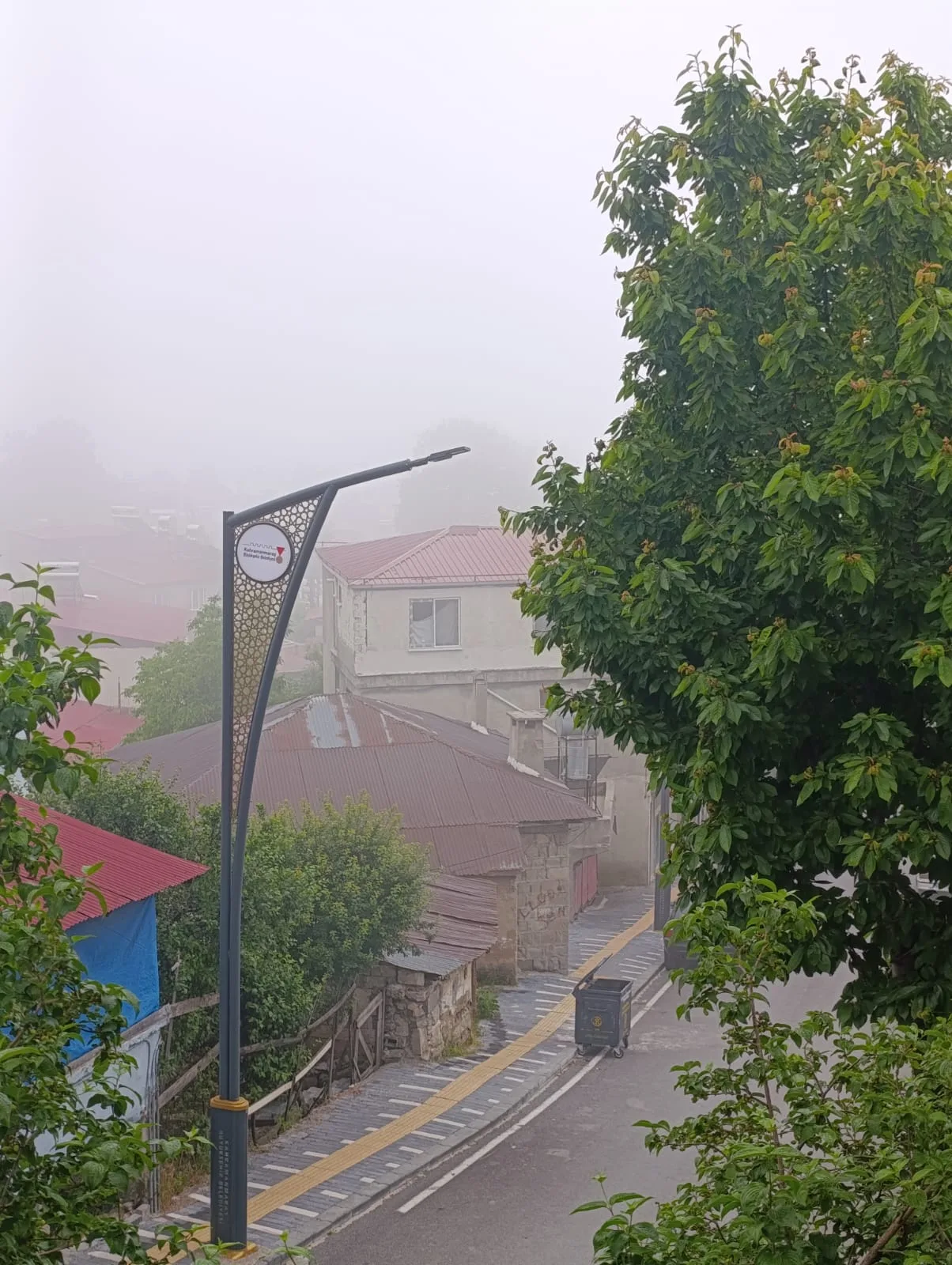 Andırın'da Sis ve "Zopur" İlçe Merkezini Esir Aldı!