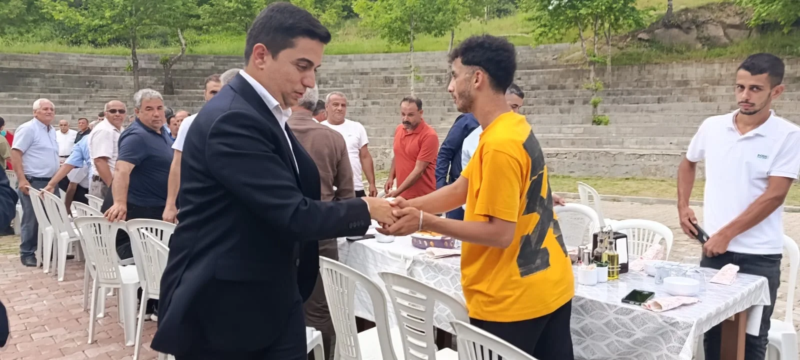 Kaymakam Arslanşahin’e Veda Programı