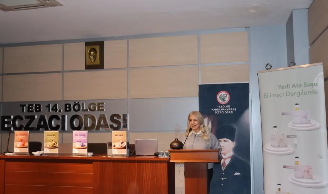 Kahramanmaraş Eczacılar Odası Başkanı Ebru Kaya, 24 Haziran 2026 tarihinde
