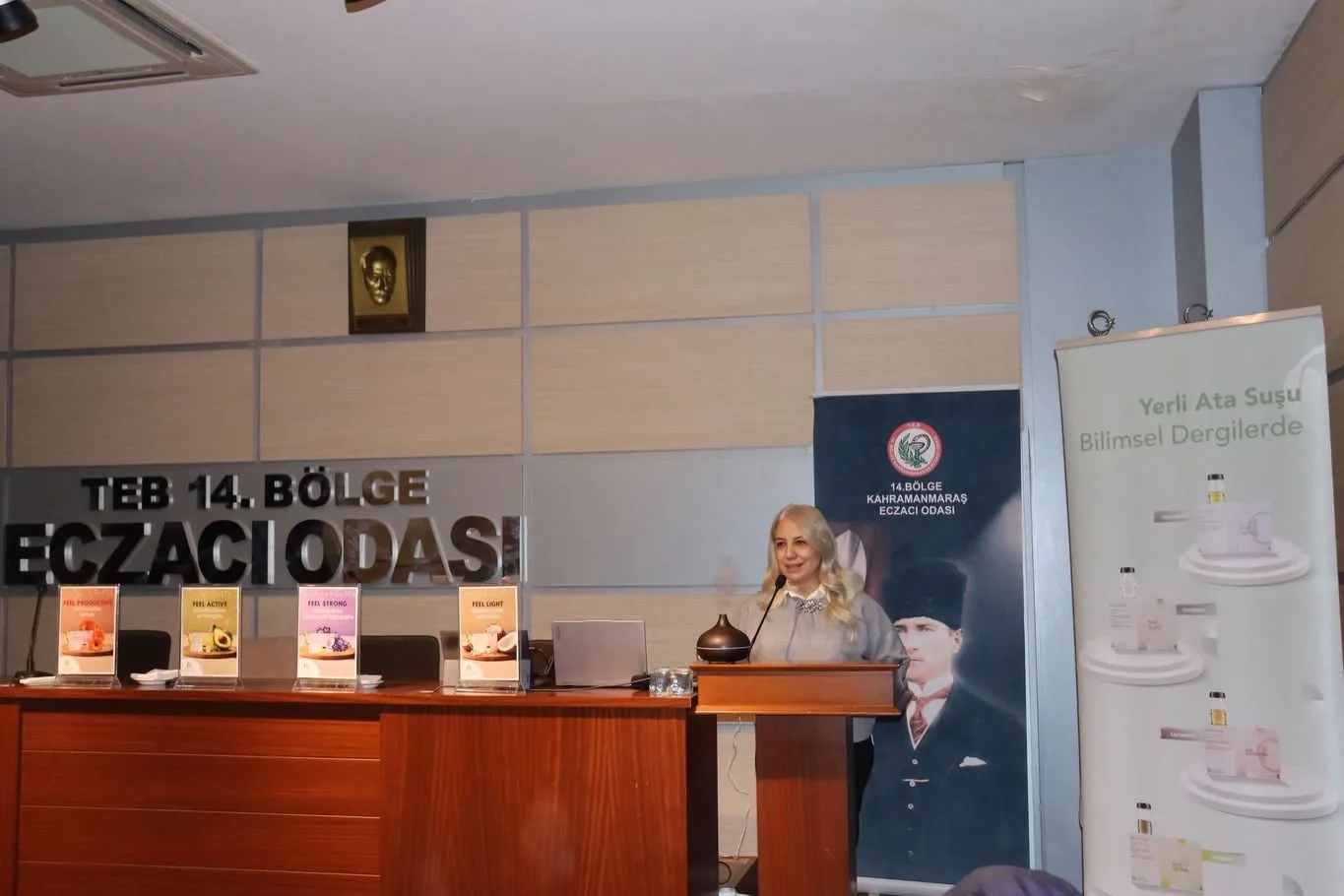 Kahramanmaraş Eczacılar Odası Başkanı Ebru Kaya, 24 Haziran 2026 tarihinde