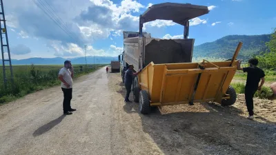 Kahramanmaraş Büyükşehir Belediyesi, il genelindeki yol yapım, bakım ve onarım