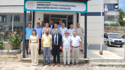 Andırın İlçesi Şehit Ethem Hacımahmutoğlu Halk Eğitimi Merkezi Müdürü Halil