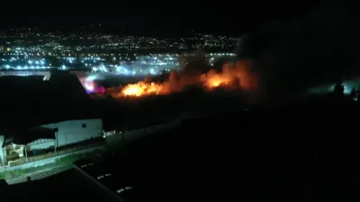 Kahramanmaraş’ta bir tekstil fabrikasında yangın çıktı. 1 işçi ile 1